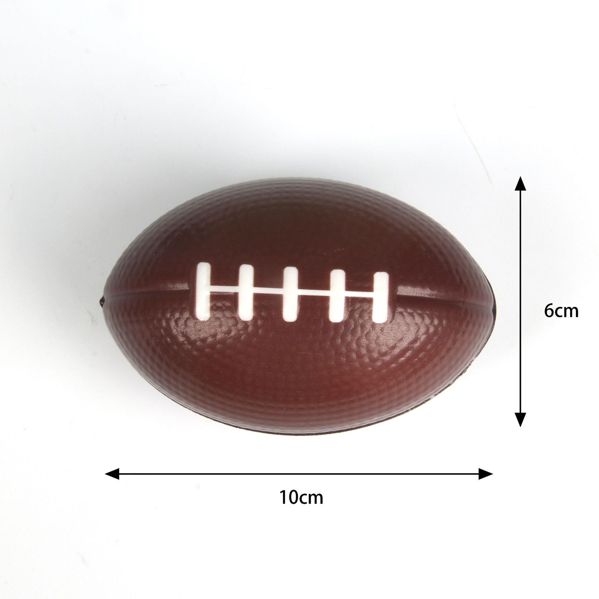 Wholesale Sponge 9cm foam ball elastic decompression grip ball English American coffee football vent squeeze ball toy